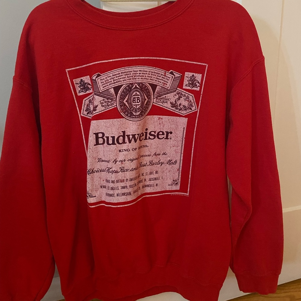 Budweiser Crew Neck